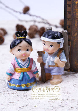 树脂人偶/朝鲜族传统手工艺H-P02826