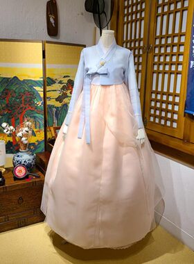 朝鲜族民族服装新娘婚礼结婚仪式敬酒韩服婚纱礼服女士服H-X22015
