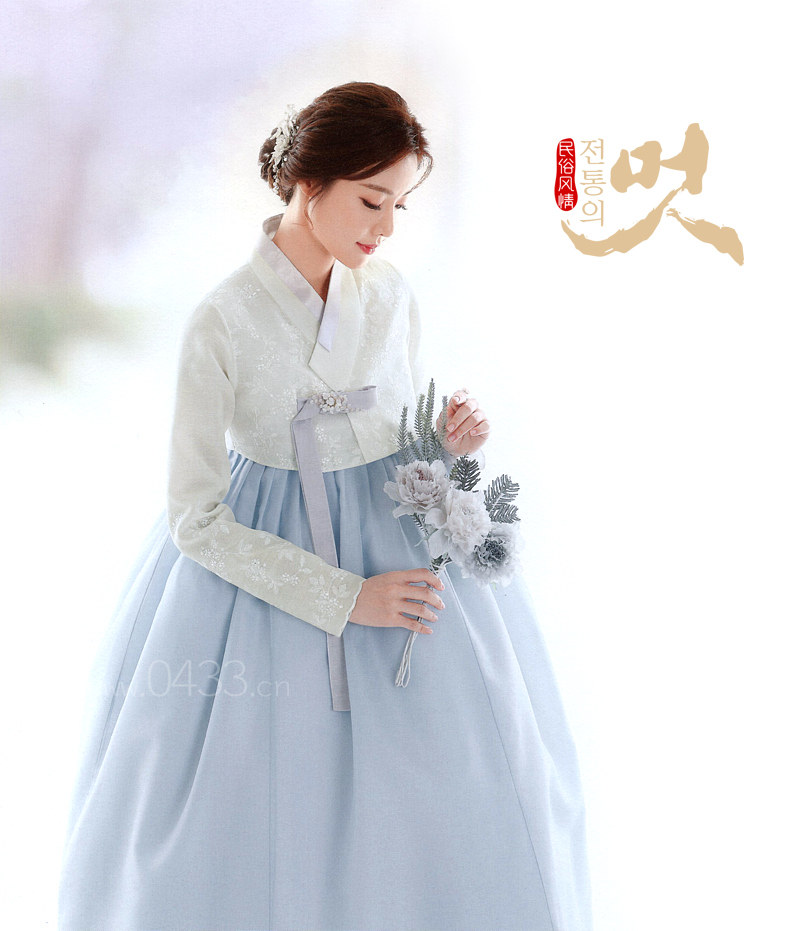 韩国原版进口妈妈韩服婚礼敬酒生日宴礼服女士民族服装W10787-361
