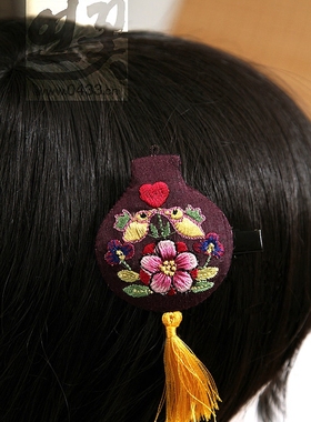 韩国原装进口儿童头饰 舞台演出头饰 旁卡 发带 边卡 H-P02413