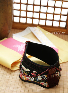 韩国原装进口韩服帽子/传统婚礼帽子/新娘结婚帽子/H-P07941