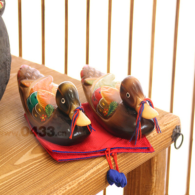 韩国原装进口婚礼鸳鸯摆设品22cm