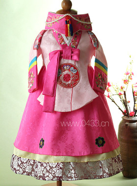 女孩舞台演出韩式女童韩国大长今朝鲜族民族服装儿童韩服H-E02715