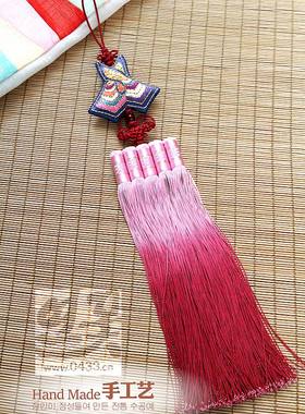 韩国原装进口牛角手绣韩服挂件 汽车挂件 力量的象征/H-P02663-8