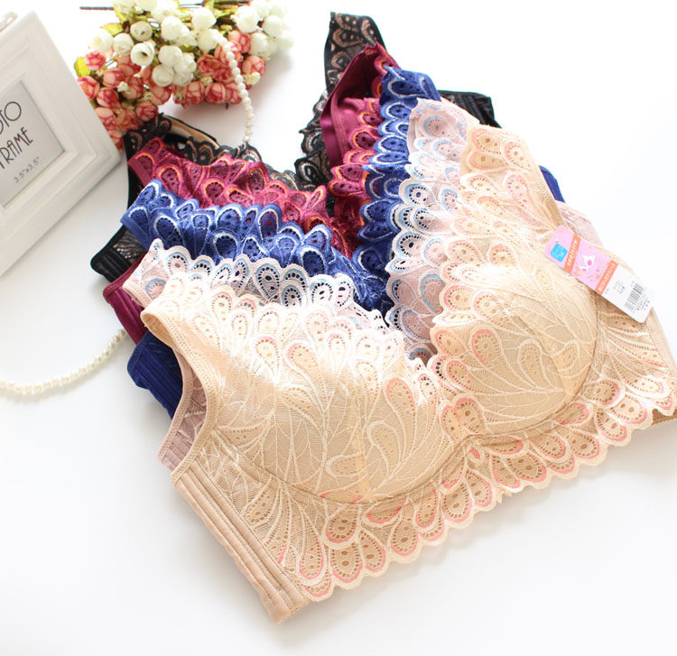 无钢圈文胸睡眠内衣无钢圈美背