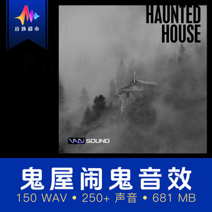 鬼屋风声门声阴森环境闹鬼声音效 Vadi Sound Haunted House SFX