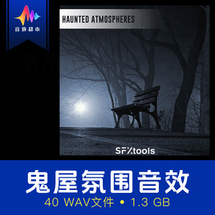 幽灵闹鬼阴森恐怖氛围音效 SFXtools ST015 Haunted Atmospheres