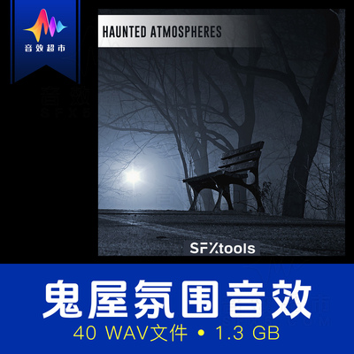 幽灵闹鬼阴森恐怖氛围音效 SFXtools ST015 Haunted Atmospheres