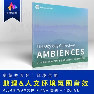 日常环境与自然环境场景配音音效 Pro Sound Effects Ambiences