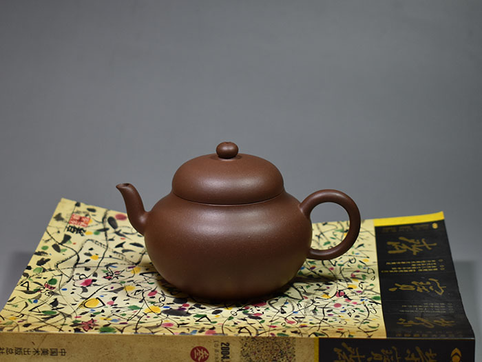 老缶紫砂宜兴紫砂茶壶茶具原矿深井紫泥 君德 130CC全手工