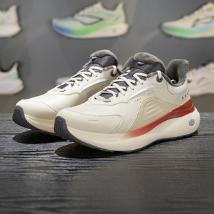 李宁SOFT 男子2025冬加绒运动鞋 PLUS FLEECE休闲鞋 AGLV147 正品