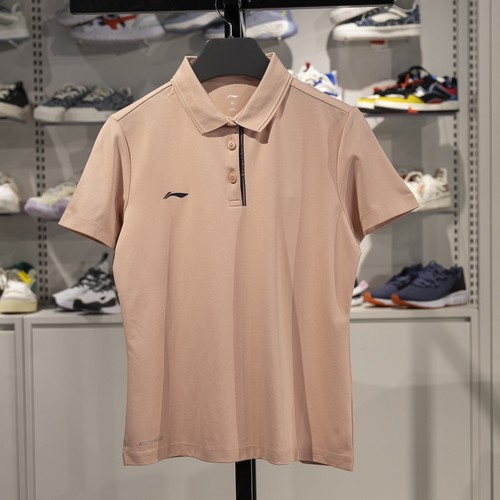 李宁短袖POLO衫冰感舒适透气