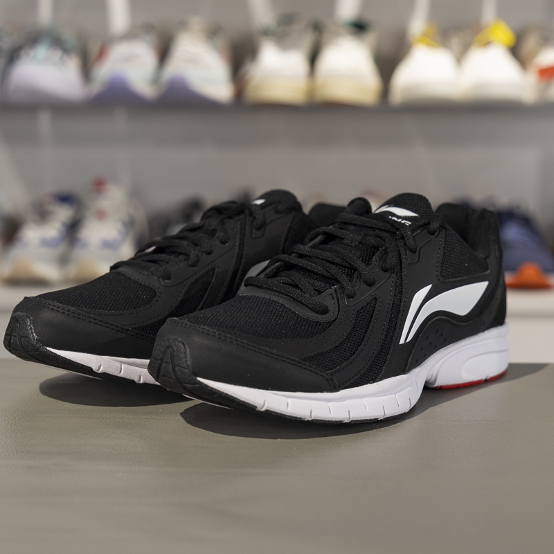 李宁运动鞋男鞋2024夏季新款网面透气回弹低帮休闲慢跑鞋ARSU109