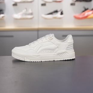 板鞋 李宁休闲鞋 COMMON80s女子舒适软弹经典 新款 AGCU084 2024秋季