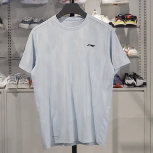 文化衫 正品 跑步训练透气速干短袖 T恤男子2025夏季 ATSV075 李宁短袖