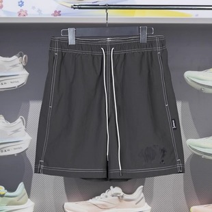 反伍篮球系列透气运动短裤 男子2025夏季 AKSU443 李宁速干短裤 正品