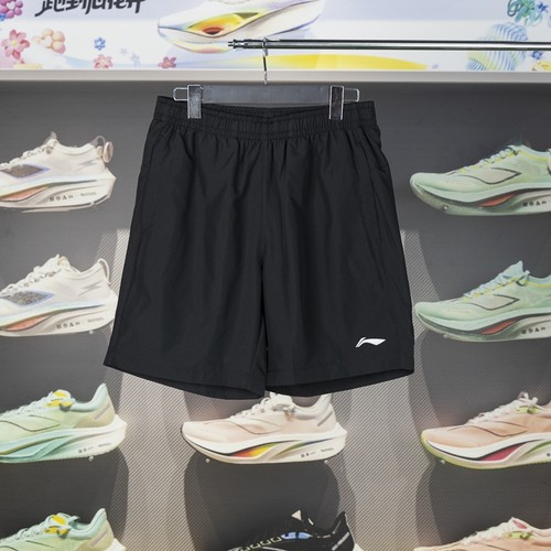 李宁运动短裤男子2024夏季新款健身系列速干透气短卫裤AKSU843