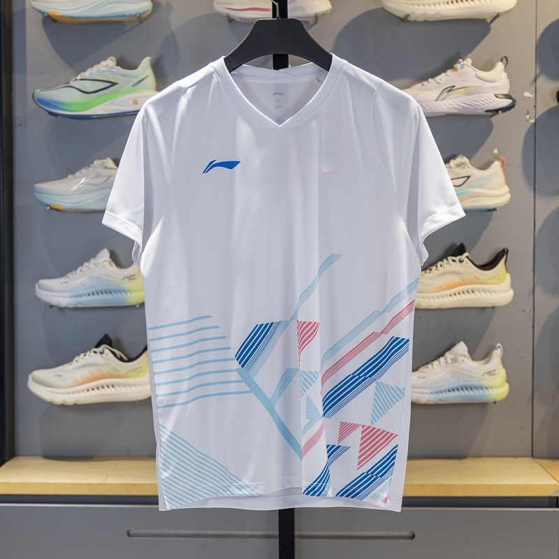 李宁短袖男女通用速干比赛上衣