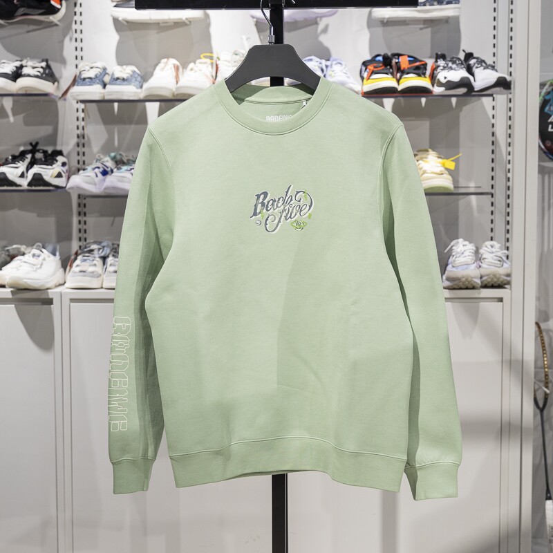 李宁男子圆领套头卫衣