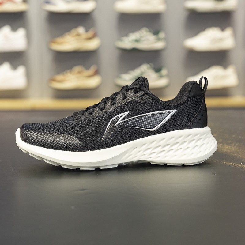 李宁轻云休闲慢跑鞋2025春季新款女子潮流百搭低帮运动鞋ARSV038