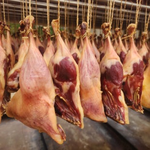 寻味东莞市虎门特产白沙鸭腿腊鸭腿5个 农家自制土特产 包邮