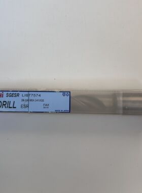 不二越NACHI粉末钻头26毫米SGESR L7574