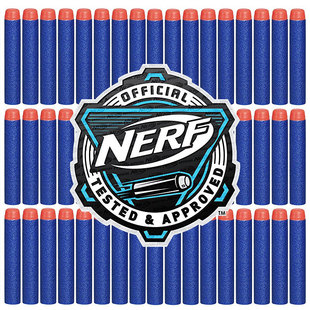 Nerf热火冲锋精英复仇者速瞄爆裂飞轮威力发射器软弹枪玩具子弹