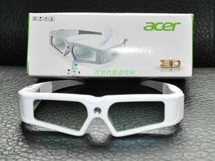 宏基宏碁ACER液晶DLP主动快门式DLP E2W 3D眼镜投影机投影仪