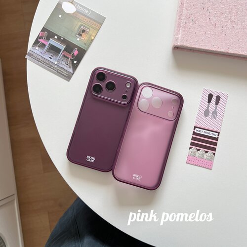 (软边不伤机）适用于iphone18promax深紫色手机壳17pro半透肤感手机壳苹果17promax韩系手机保护套
