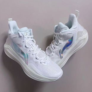 现货 李宁利刃3代䨻科技减震男子减震篮球专业比赛鞋ABAS089-1