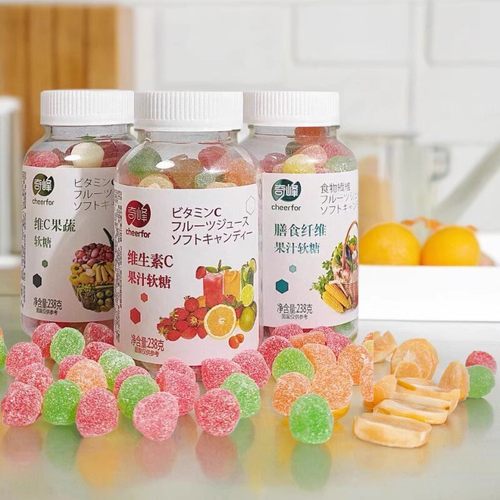 奇峰238g/瓶包邮果汁软糖