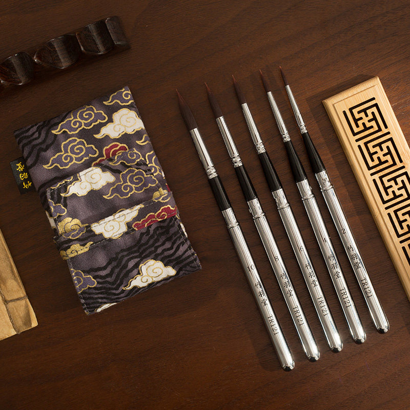 竹羽堂小银管旅行笔 口袋笔 便携笔 尼龙毛 水彩画笔 TR121 包邮|ruв категории электронный словарь/электрический бумажных книг/канцелярские принадлежности, рисовальный прибор/живописи материалов/каллиграфия товаров, акварель - от Buy2taobao.com для оказания профессиональной услуги покупки агента Taobao