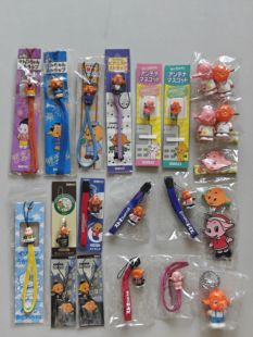 现货日本中古玩具佐藤象挂件吊坠钥匙链钥匙扣指偶