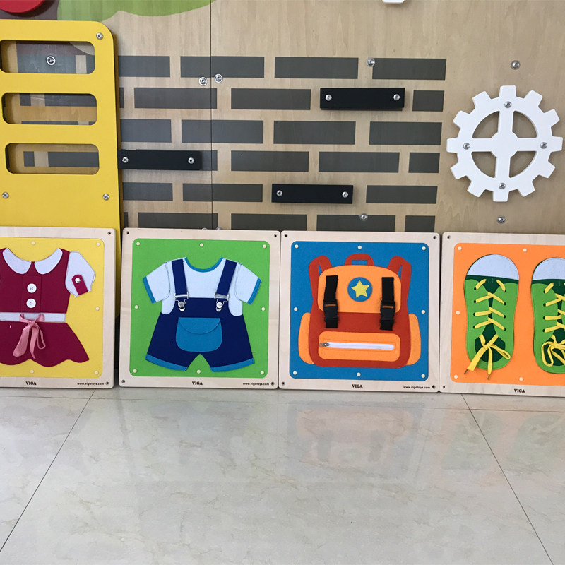 穿衣背包墙面游戏玩具