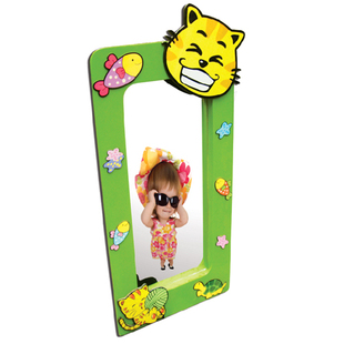 嘻哈牛贪玩猫馋嘴猪搞怪猴蹦蹦虎变形镜高矮胖瘦哈哈镜上海幼教