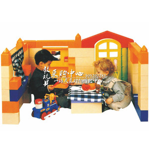新版主题积木套装大中小班幼儿早教园儿童益智建构拼搭积木玩具