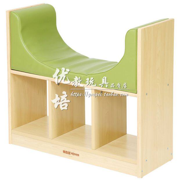 幼儿园儿童卡通动物造型鳄鱼大象老虎奶牛书架 简易阅读沙发柜