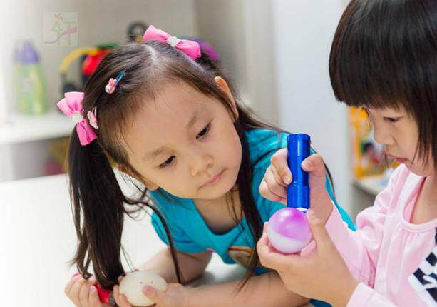 神奇变色彩蛋配安全紫外灯幼儿早教园儿童阳光紫外线的秘密教玩具