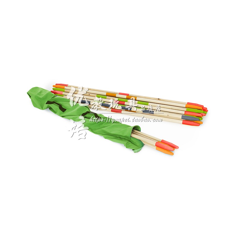 挑战幼儿感统户外团体游戏棒