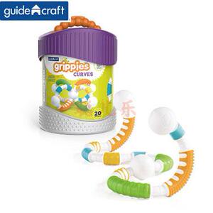 磁力亲握积木弧形系列20件30件美国幼儿早教儿童建筑曲线棒球玩具