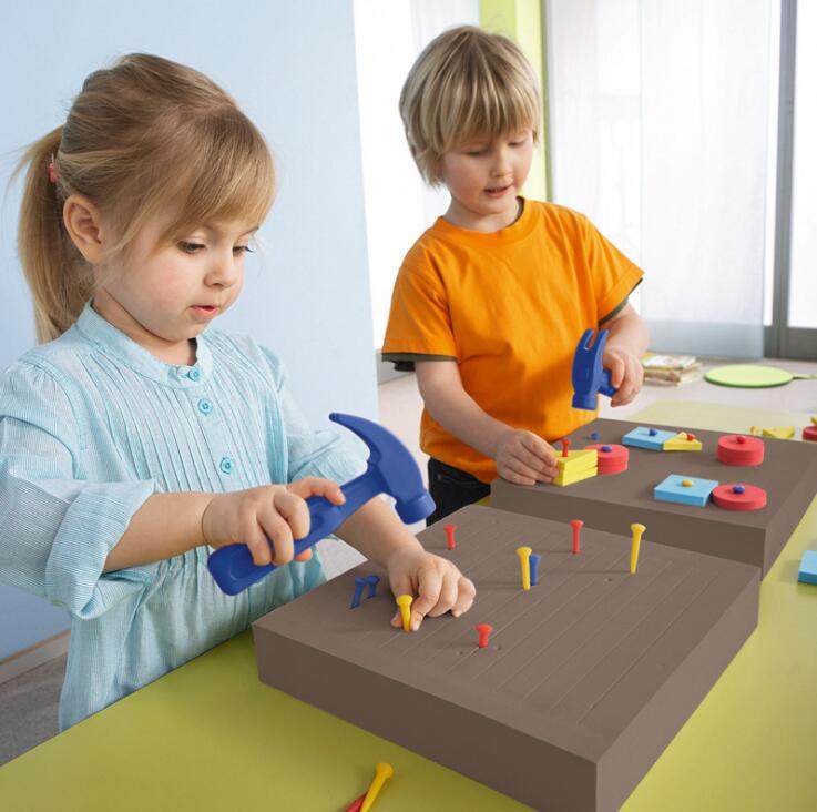 德国幼儿锤子游戏精细动作玩具