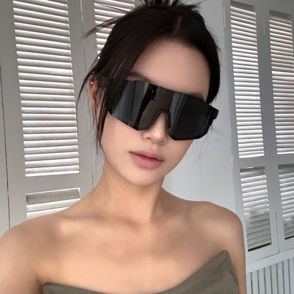 欧美户外运动骑行防风护目太阳镜