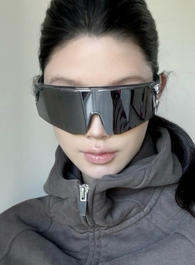 夜骑户外运动骑行灰水银眼镜登山