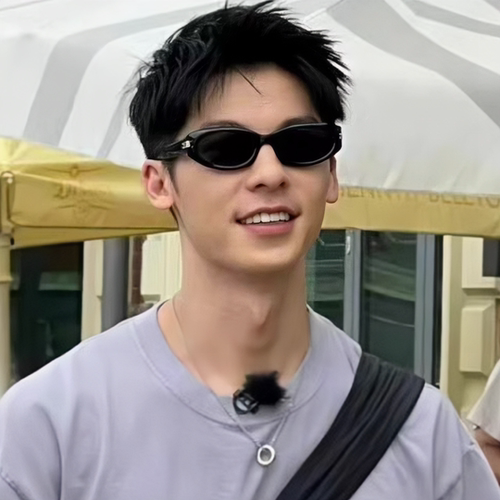 许光汉同款gm椭圆猫眼男小框墨镜