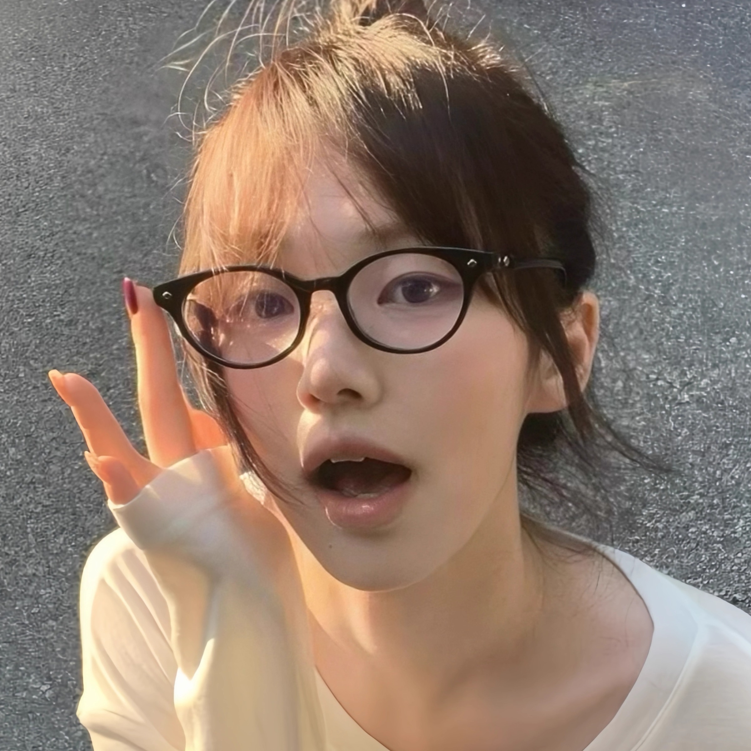 黑框素颜神器猫眼方圆脸显瘦可配度数近视眼镜韩版复古平光镜