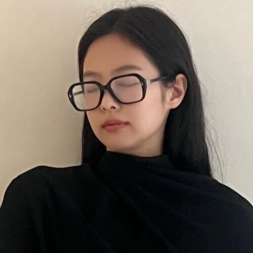 Jennie同款眼镜黑框素颜神器显瘦