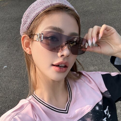 欧美辣妹风连体太阳镜2025新款