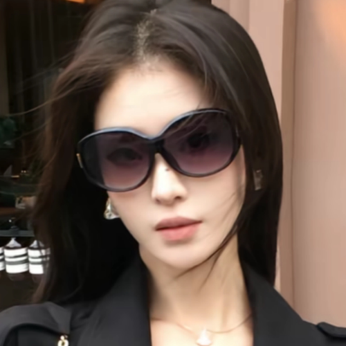墨镜超大框遮脸蛤蟆镜y2k中古款