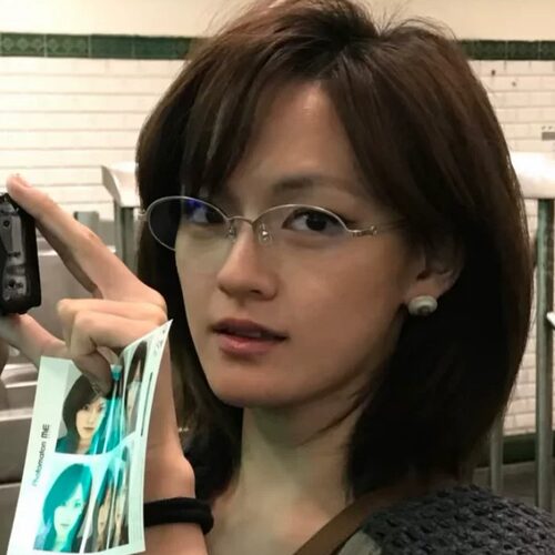 文淇同款复古半框防蓝光近视镜