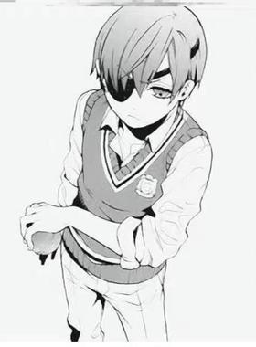 单眼戒指鬼界血雨独眼龙周边cosplay眼罩单眼cos花城